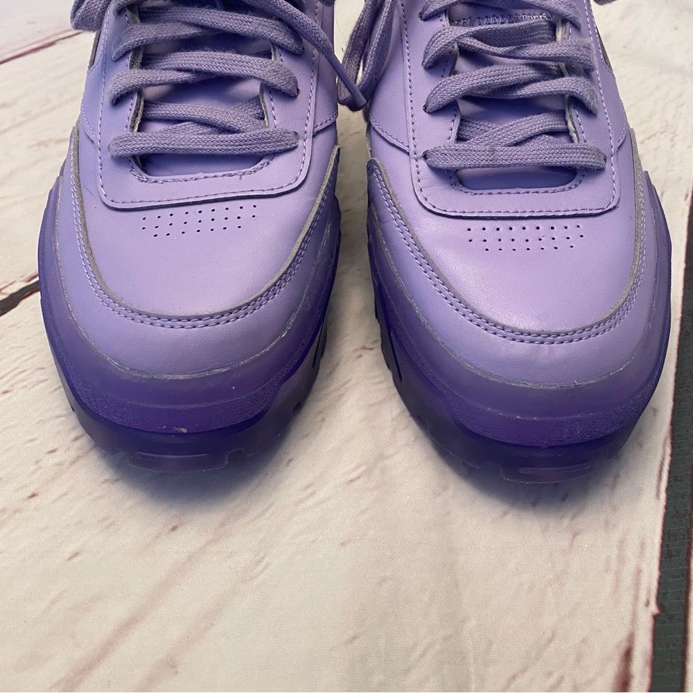 Reebok X Cardi B Club C - Purple GX7632 Womens Shoes Sneakers - Picture 3 of 10